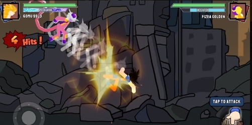 火柴人勇士超级龙影搏斗内购无限能版