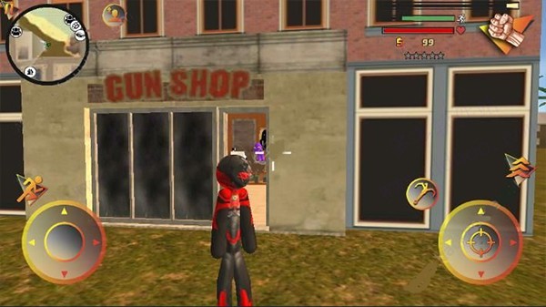 火柴人绳索英雄御寒菜单