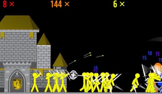 火柴人忍者大战3v3