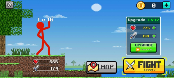 火柴人像素格斗免广告版