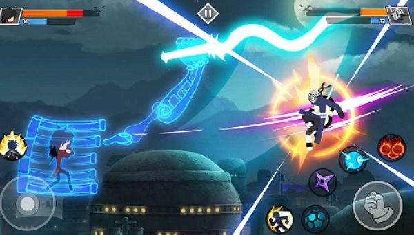 火柴人忍者忍者格斗无限金币钻石版