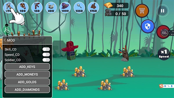 火柴人帝国之战无限金币版