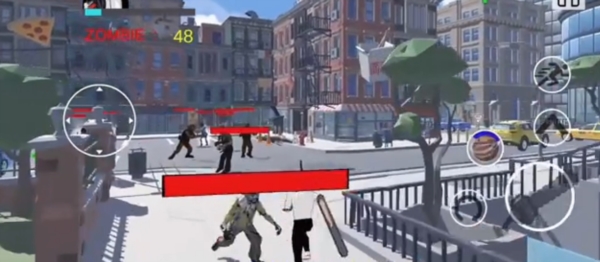 电锯人大战僵尸