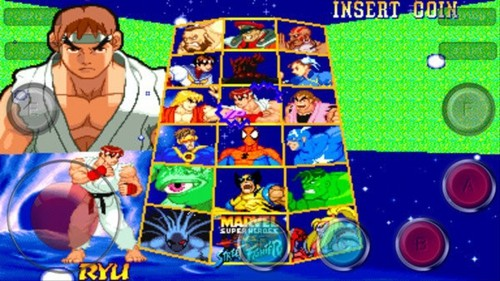 超级漫画英雄对街霸