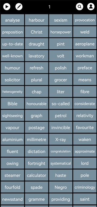 单词块背单词app